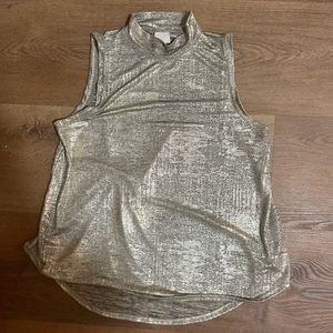 Anthropologie Glam mockneck